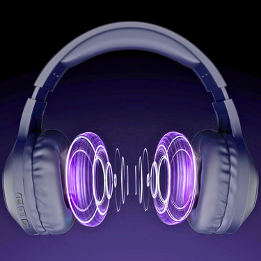 Zebronics Thunder NEO Wireless Over-Ear Headphones with 60H Backup, Gaming Mode, ENC, Dual Pairing, 3 EQ Modes & Rapid Charge